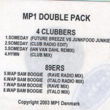 4 Clubbers & 89ers - Someday / Wap Bam Boogie (MP1 Double Pack) (2003) [FLAC] download