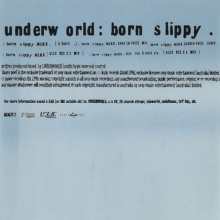 Underworld ‎– Born Slippy (1996) [FLAC]